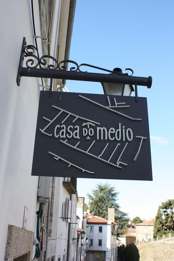 圣地亚哥－德孔波斯特拉Casa Do Medio公寓 外观 照片
